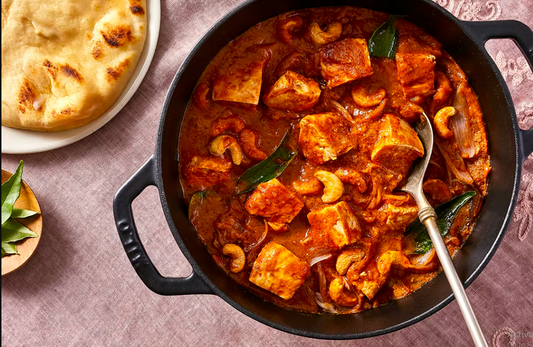 Black Pepper Chettinad Tofu: A Bold South Indian Twist